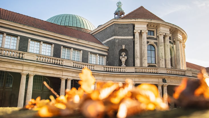 Das Gebäude des Hauptcampus