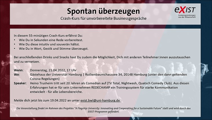 Spontan überzeugen - Crash-Kurs für unvorbereitete Businessgespräche