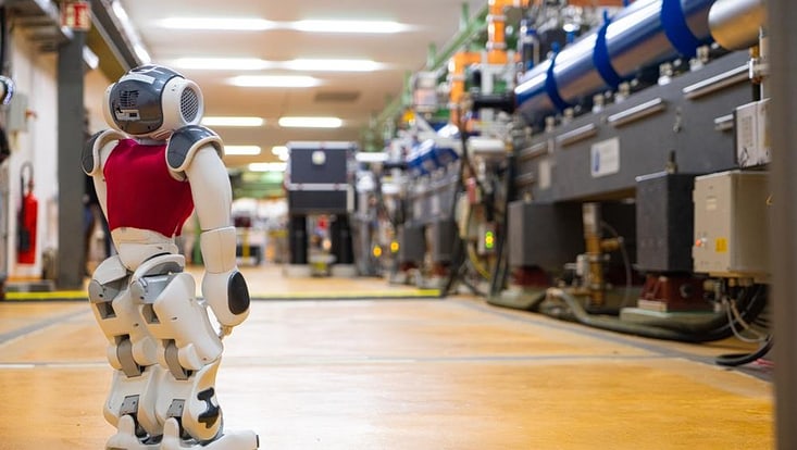 Roboter im Raum