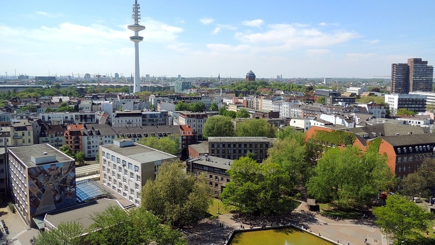 VMP Campus von oben
