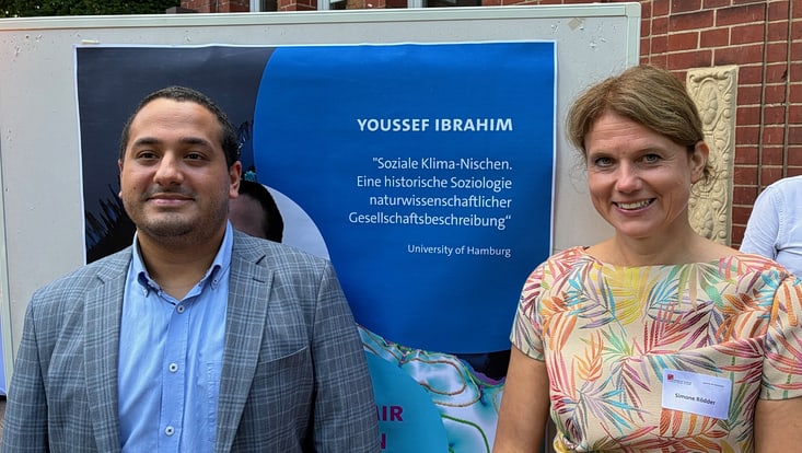 Youssef Ibrahim and Simone Rödder at the Köppen Award 2024 Ceremony
