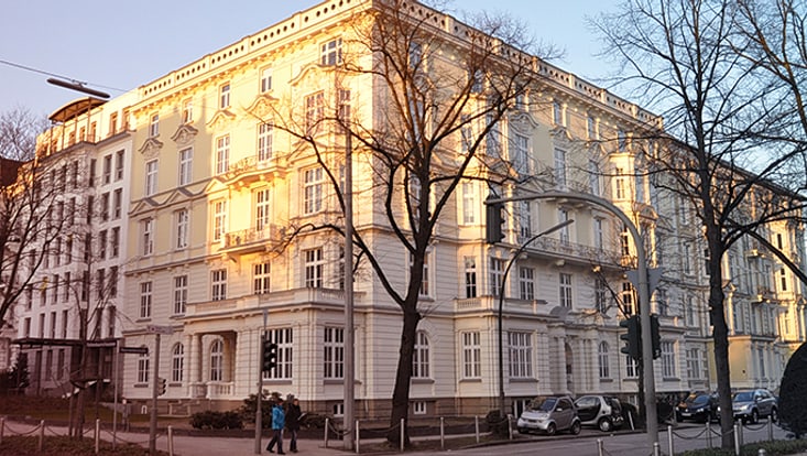 Bild von der University of Hamburg Business School in der Moorweidenstraße 18