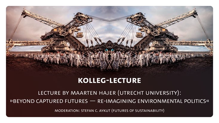 Einladungsbild zur KFG-Lecture mit Herrn Hajer