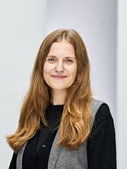 This is a portrait of Theresa Klinger