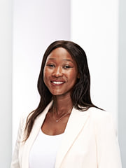 This is a portrait of Beryl Onditi