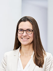 This is a portrait of Christine Blome