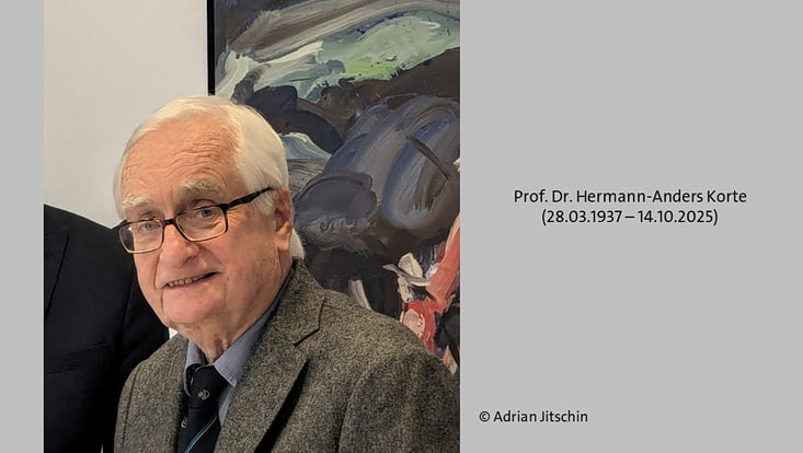 alte männliche Person mit Brille