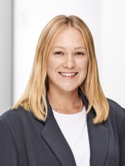 This is a portrait of Lara Lenz