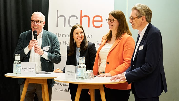 Podiumsdiskussion mit Dr. Klaus Reinhardt, Prof. Johanna Kokot, Prof. Petra Steinorth, Andreas Storm