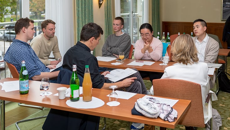 Discussion Group 1 at the Junior Meeting