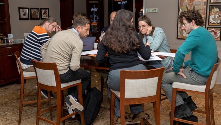 Discussion Group 2 at the Junior Meeting