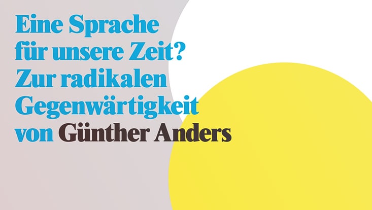 Günther Anders-Panel