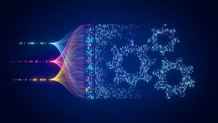 Abstraktes Bild KI-Agenten