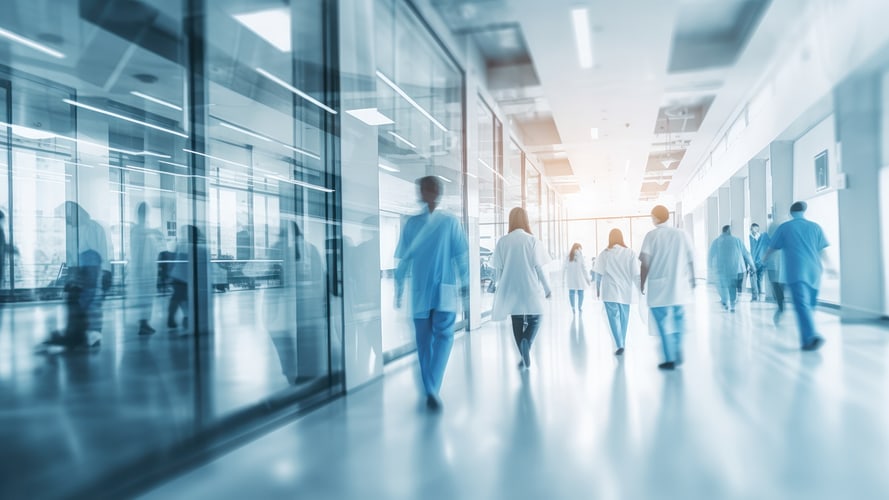 Krankenhausflur