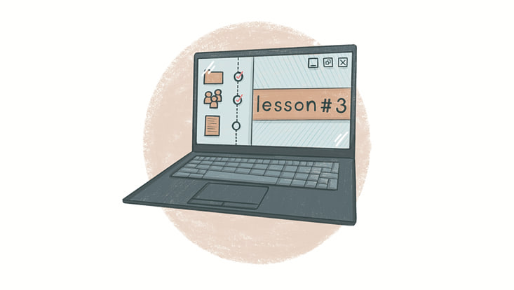 Illustration von Monitor