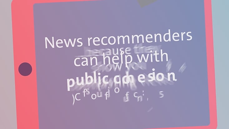 "News recommenders can help with public c ch e si o n".