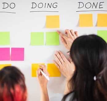 Kanban Bord; UHH/Feuerboether