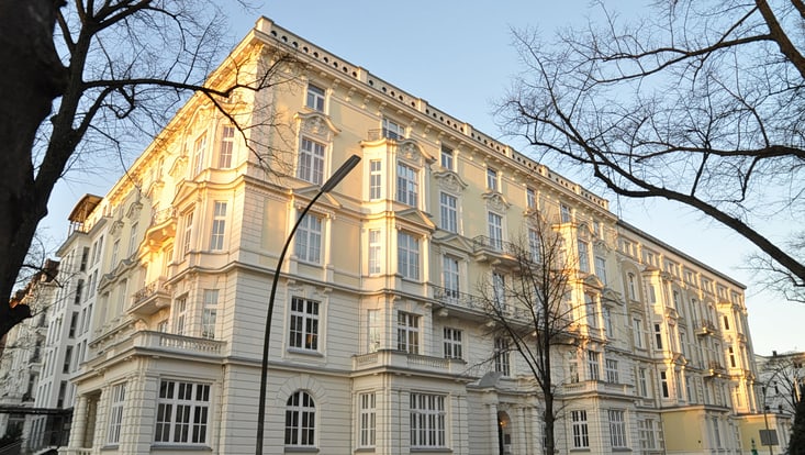 Sandsteinfassade Haus der Betriebswirtschaft