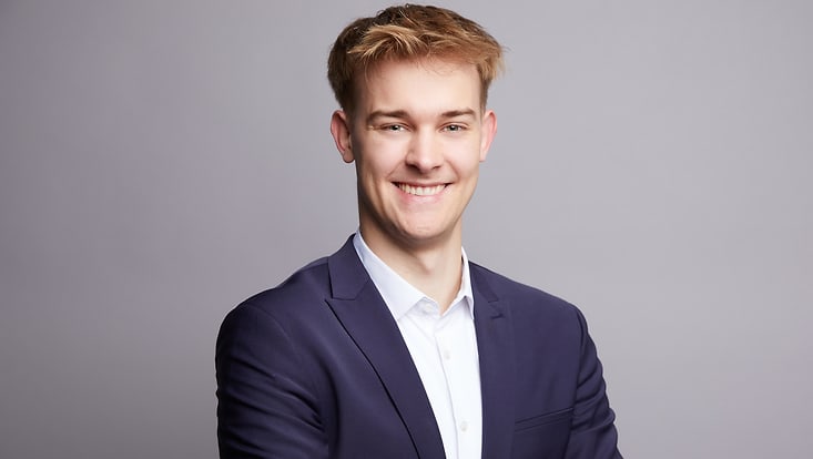 This is a portrait of Quentin Staudinger.