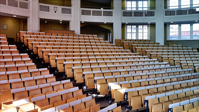 Ernst-Cassirer-Hörsaal im Hauptgebäude der Universität Hamburg, Edmund-Siemers-Allee 1