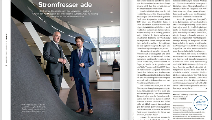 Prof. Dr. Timo Busch und Dr. Alexander Tiedtke