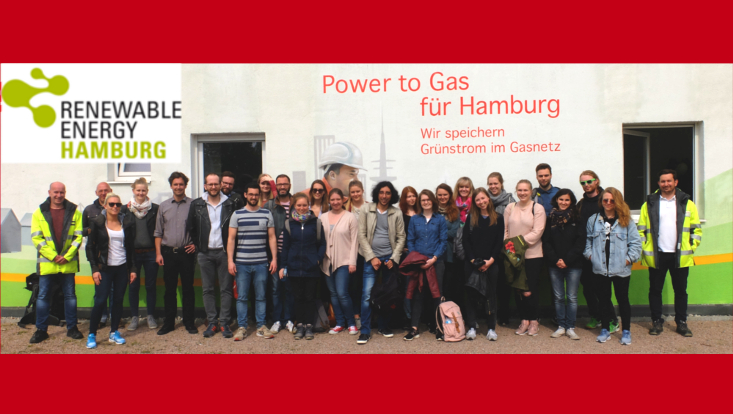 Gruppenfoto der Exkursionsteilnehmer