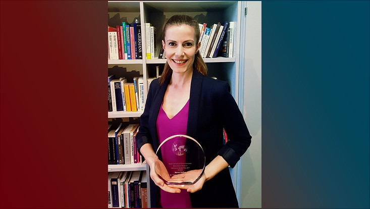 Maren Hofius erhält BISA Preis