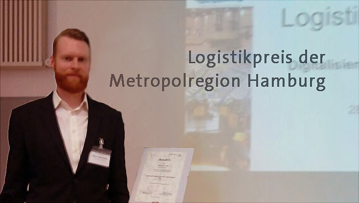 Herr Bohmbach erhält Logistikpreis