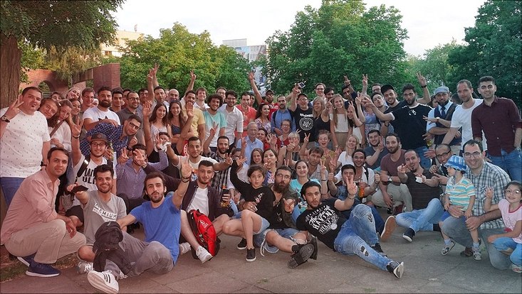 Gruppenbild Semesterabschluss