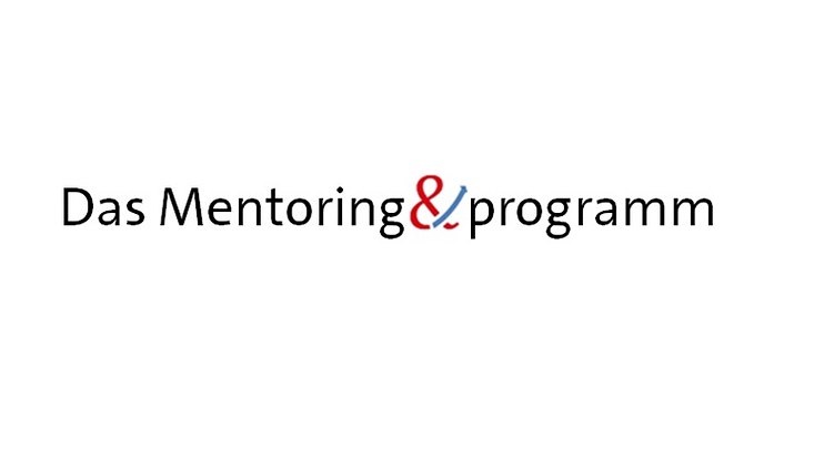 Schriftzug "Mentoring und Programm"