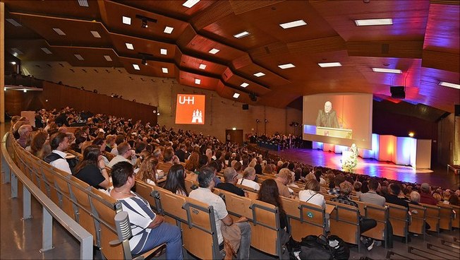 Immatrikulationsfeier 2018 im Audimax