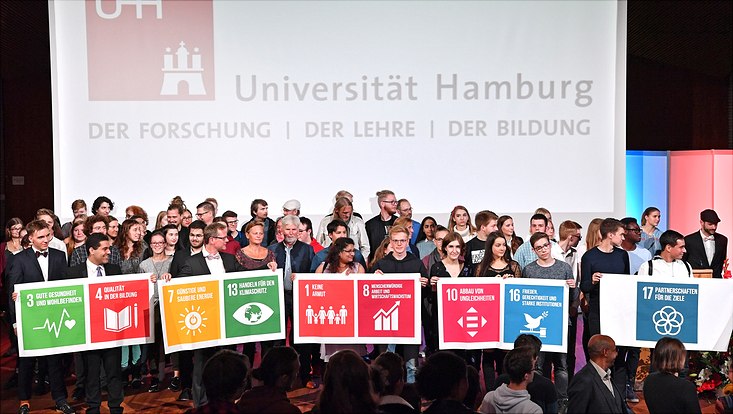 Studierende bei der Immatrikulationsfeier 2019
