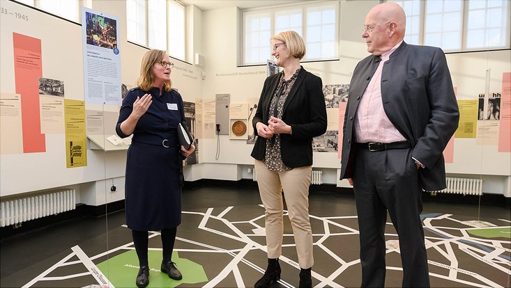 Besuch Bundesforschungsministerin Anja Karliczek