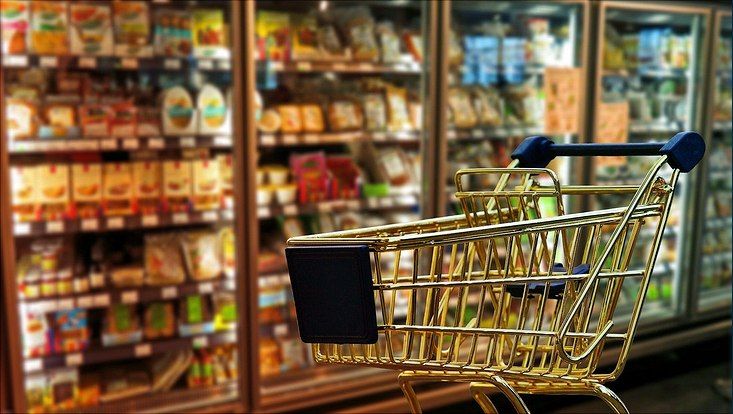 Einkaufen im Supermarkt