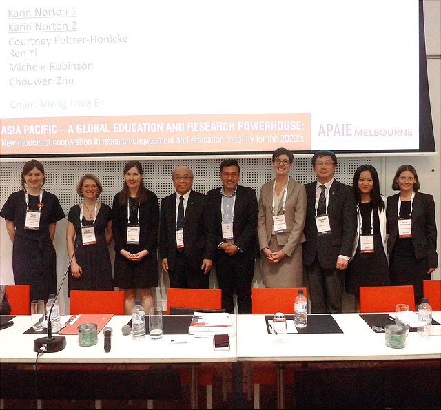 group foto at apaie conference