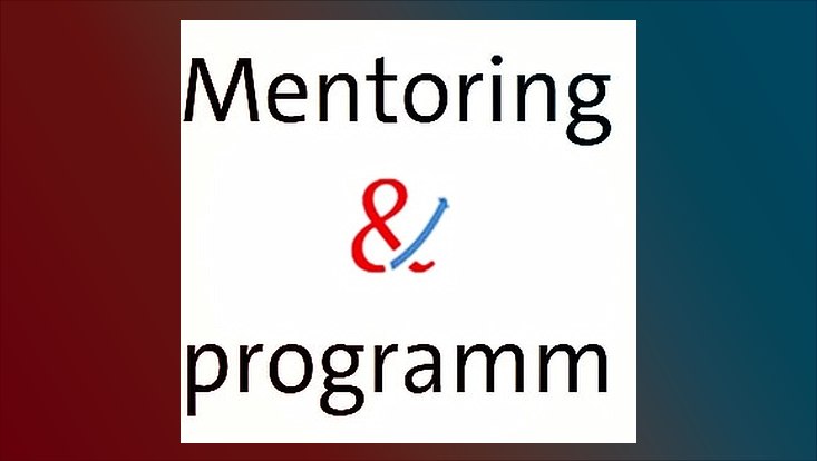 Schriftzug "Mentoring&programm"