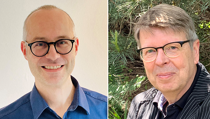 Dr. Harry Fröhlich und PD Dr. Peter Brandes