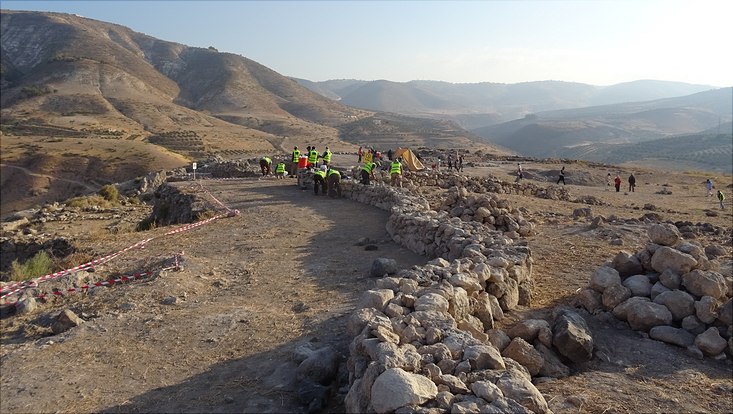 Grabungsstätte Gadara in Jordanien