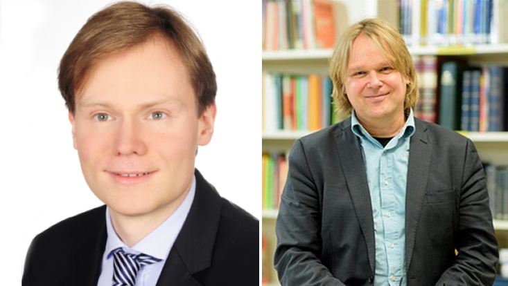 Prof. Dr. Florian Berding und Prof. Dr. Thorsten Knauth