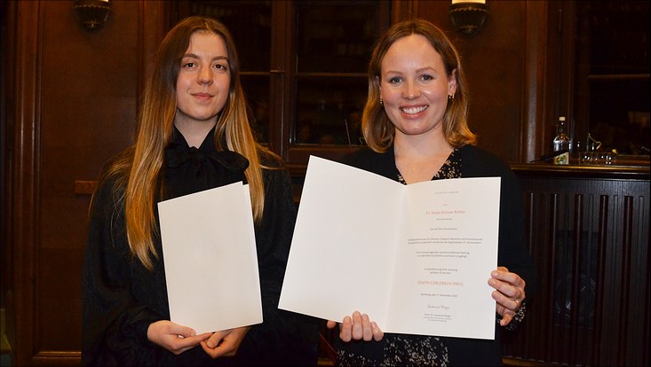 carlebach-preis-733x414 Katharina Hillmann und Dr. Sonja Dickow-Rotter