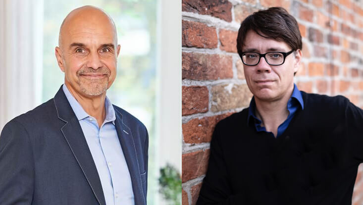 Montage Portraits O. Schmidtke and L. Rademacher