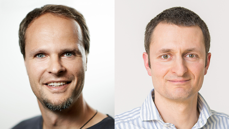 Prof. Dr. Jan Baumbach und Prof. Dr. Kay Grünewald