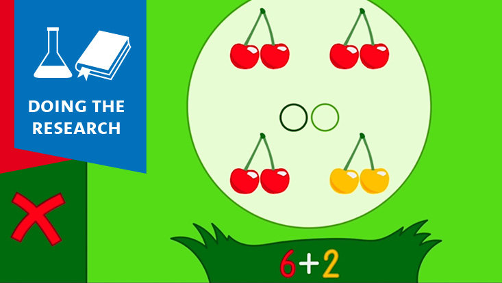 Screenshot of the mathildr app