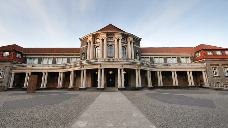 Das Hauptgebäude der Universität Hamburg
