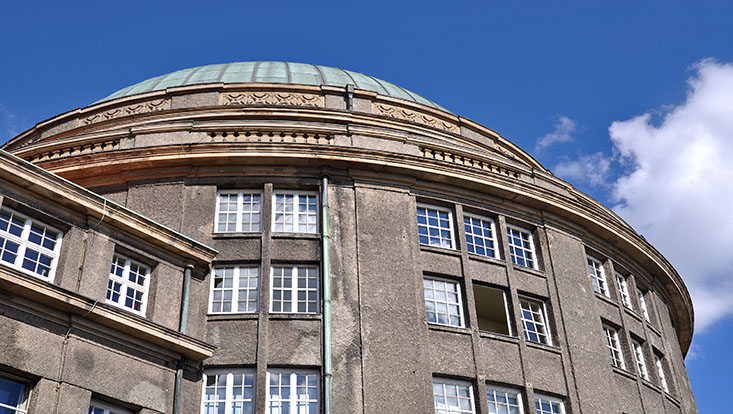 Das Hauptgebäude der Universität Hamburg