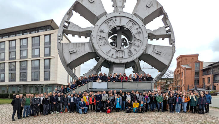 Cluster of excellence staff, group portrait