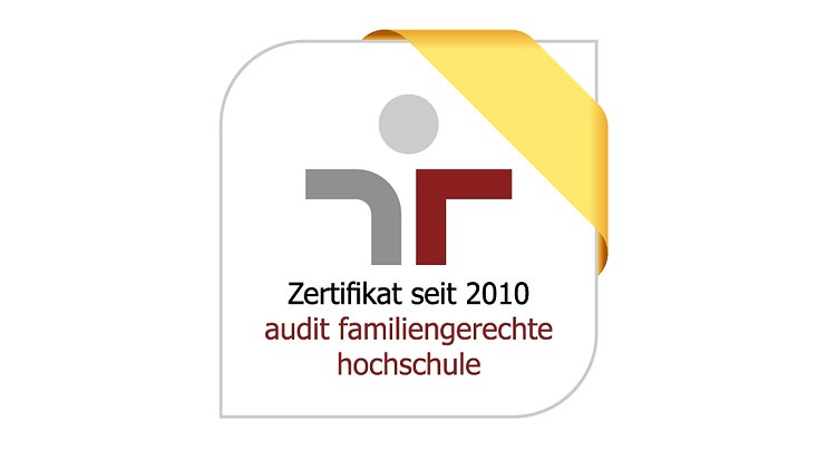 Logo zum "audit familiengerechte hochschule"