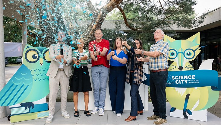 Bei der Eröffnung des Sccience City Days
