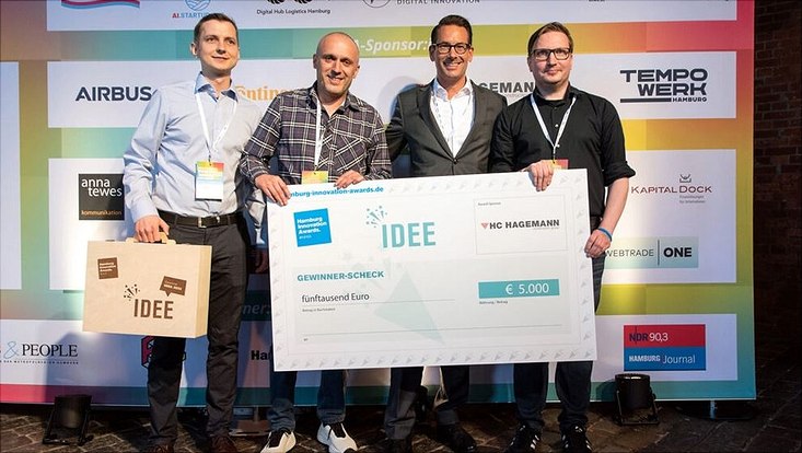 Preisverleihung Hamburg Innovation Awards 2022