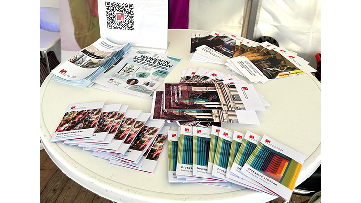 Informationsmaterial der Stabstelle Gleichstellung und des Familienbüros